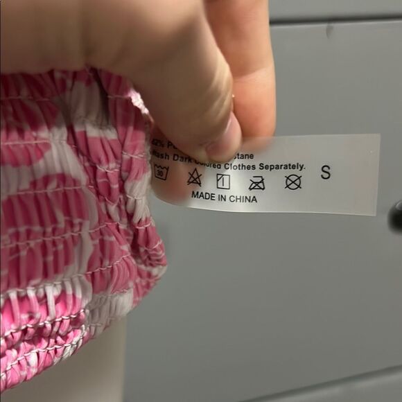 Pink Floral Bikini Set size small - Picture 4 of 5